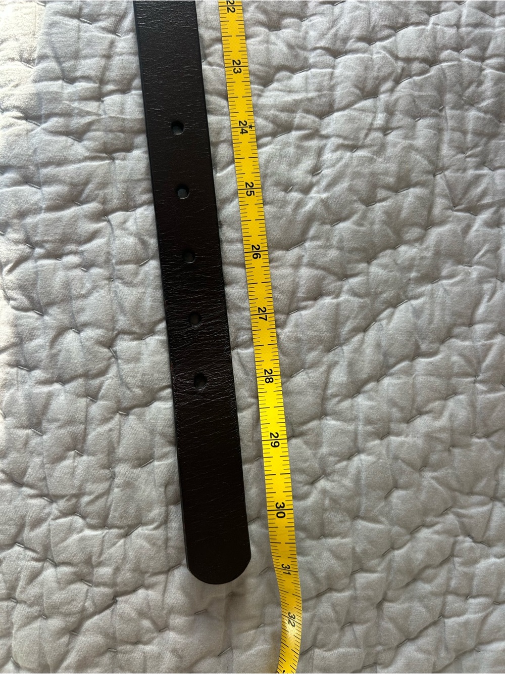 Crewcuts boys’ Dark Brown Leather Belt sz Medium - Picture 5 of 6